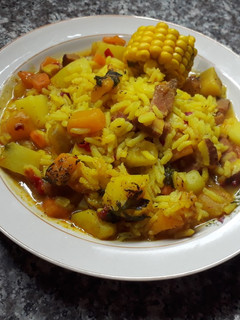 Una foto de Guiso de arroz