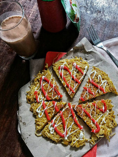 Foto resep Omelet Mie Rasa Kari