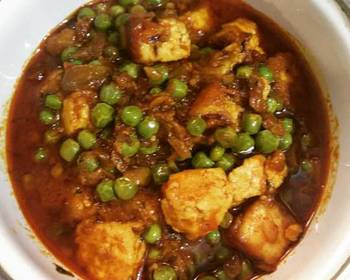 Easy Cooking Recipe Matar Paneer Delicious Perfect