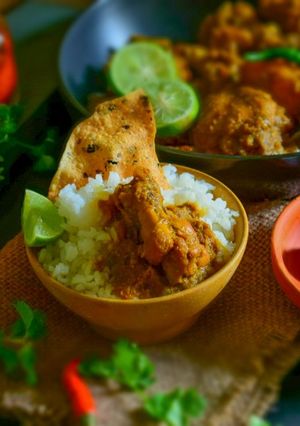 A picture of Masala Chicken-Rice Bowl.