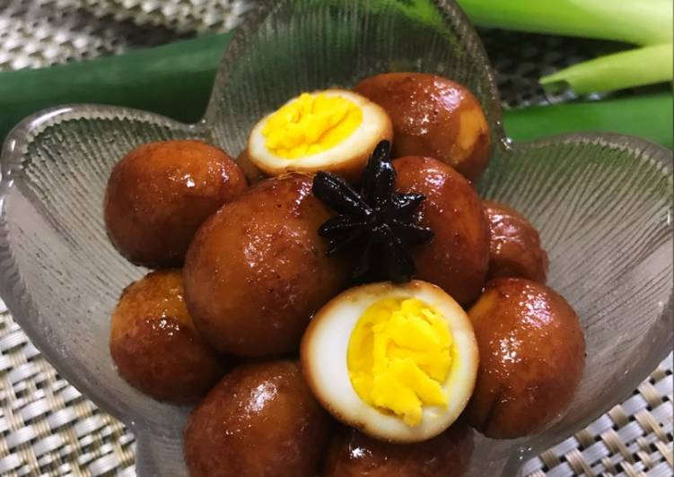 Resep Telur Puyuh Kecap Anti Gagal