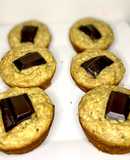 🍌MUFFINS DE BANANA CON CHOCOLATE🍌