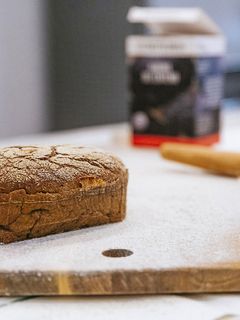 Una foto de Pan de molde de centeno