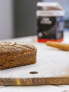 Una foto de Pan de molde de centeno