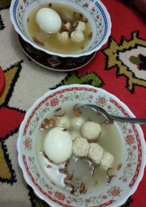 Foto resep Bakso DEBM tanpa tepung