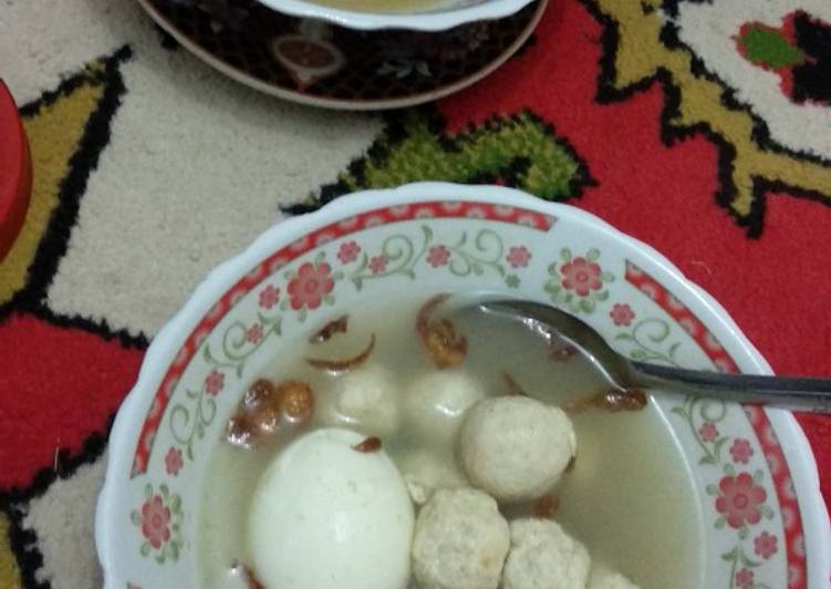 Bakso DEBM tanpa tepung