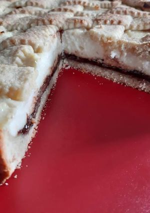 Foto di Crostata con ricotta e nutella