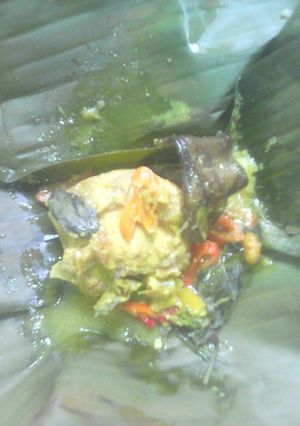 Foto resep Pepes ayam pedas