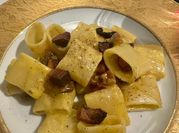 A picture of pancetta carbonara