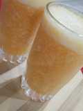Peach and plum mix juice