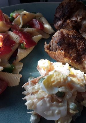 A picture of Sig's Mediterranean inspired Pasta Salad.