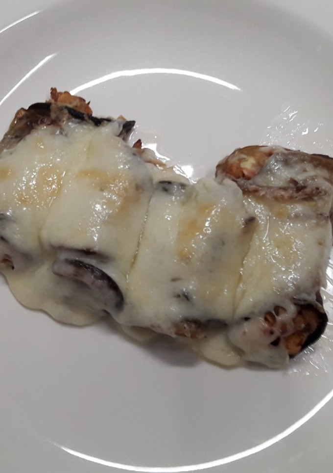 Una foto de Canelones de berenjena