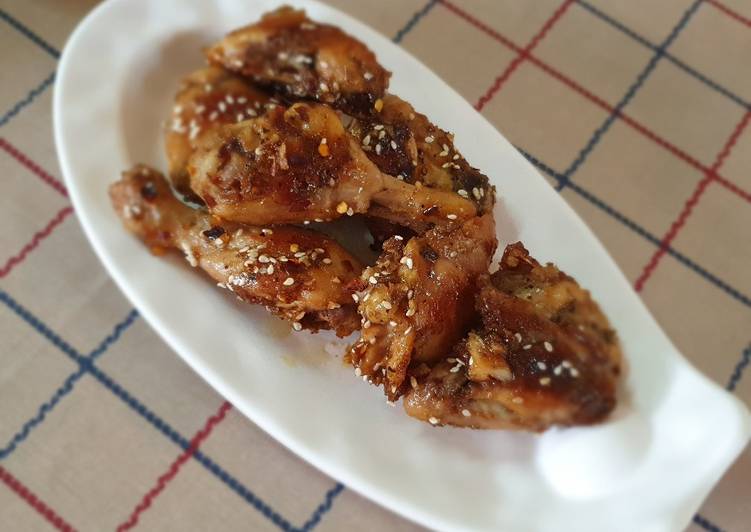 Step-by-Step Guide to Cook Yummy Lemon-honey chicken
