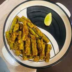 A picture of Drumstick mustard fry.