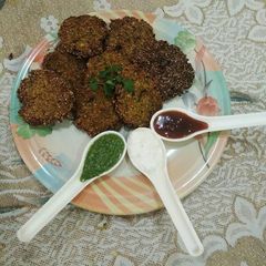 A picture of Papite ke Chatpate pakode.