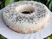 Una foto de rosca de arroz