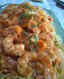 Salsa de langostinos