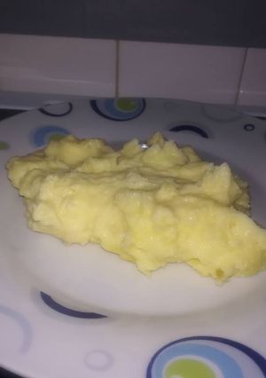 Hagymás krumplipüré recept fotója