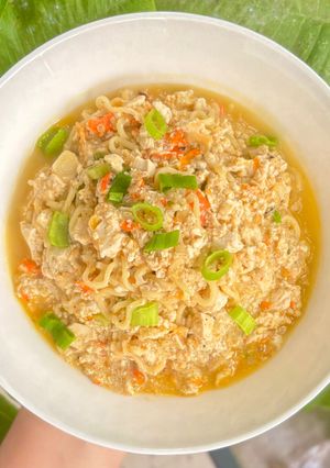 Foto resep 180. Mie Nyemek Tahu Telur