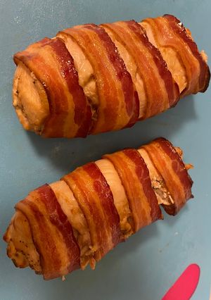 A picture of Bacon Wrapped Stuffed Chicken.