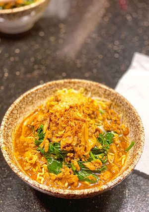 Foto resep Mie kangkung