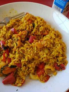Una foto de Arroz de pescado