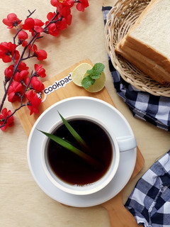 Foto resep Teh jahe pandan