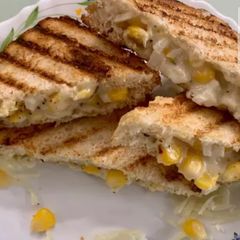Corn cheese sandwich A picture of Corn cheese sandwich.