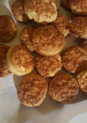 Sajtos pogácsa recept fotója