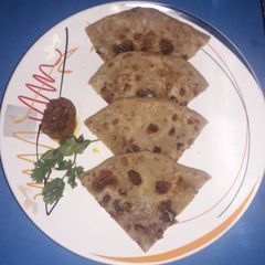 A picture of Soya bean ka paratha.