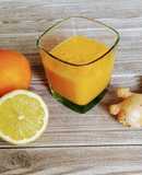 Gyömbéres-narancsos smoothie