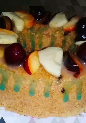 عکسی از دستور کیک قهوه☕😋