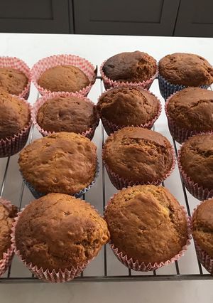 A picture of Sticky Toffee Banoffee Muffins.