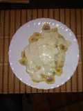 Tortellini a los cuatro quesos