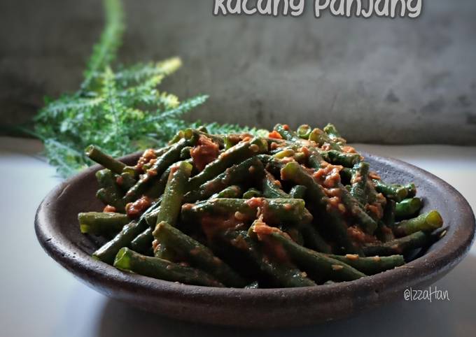 Resep Sambal Terasi Asem Kacang Panjang Oleh Izzahan Cookpad