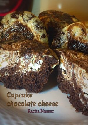 صورة لوصفة Cupcake chocolate cheeseكاب كيك الشوكولا بالجبن