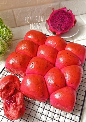 Foto resep Roti Sobek Buah Naga