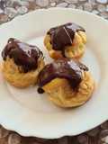 Cream-Filled Profiteroles