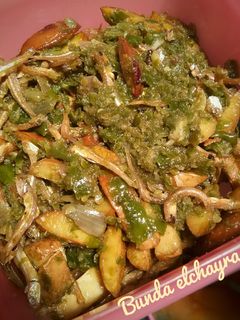 Foto resep Sambal jengkol teri cabe ijo