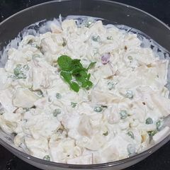 Russian salad A picture of Russian salad.