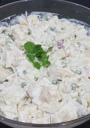A picture of Russian salad.