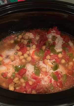 A picture of Crockpot Mexican Shredded Chicken.
