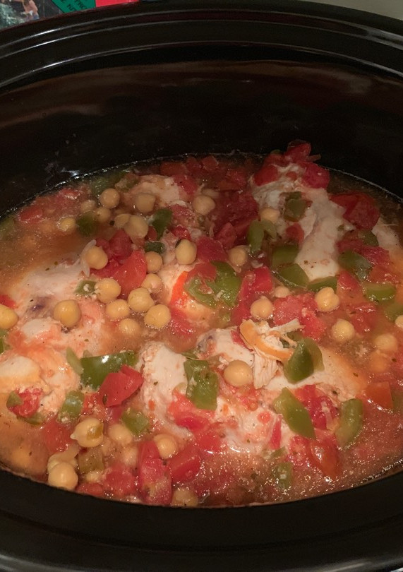 A picture of Crockpot Mexican Shredded Chicken.