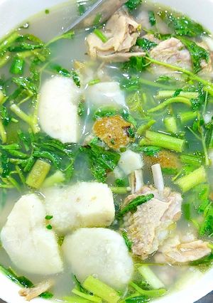Hình của món Canh vịt nấu sấu.