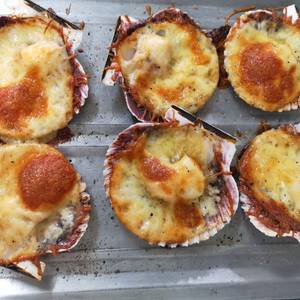 Conchitas a la parmesana
