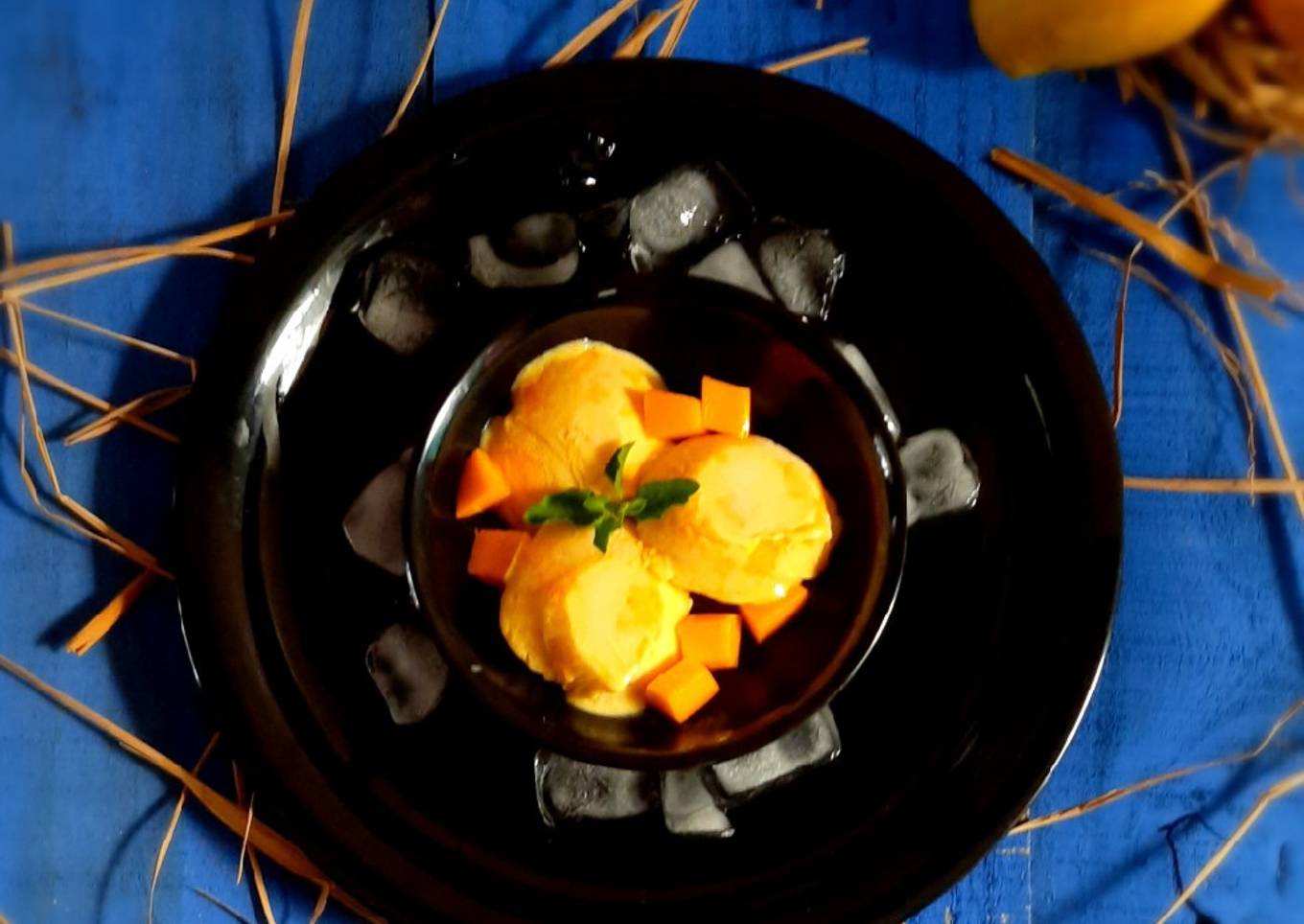 Mango ice cream