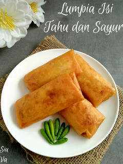 Foto resep Lumpia Isi Tahu dan Sayuran