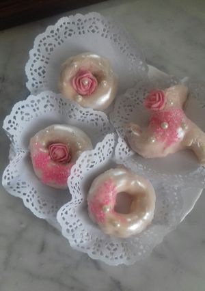 صورة لوصفة كعيكعات مطلين اول تجربة متواضعة 😳