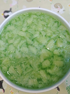 柚香綠茶凍 的食譜成品照片