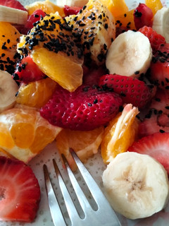 Una foto de Desayuno saludable 🍓🍌🍊